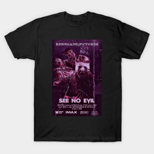 See No Evil Movie Poster T-Shirt